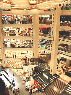 Shopping mall in Jakarta