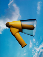 Splash-proof Hand Grip Type Megaphone