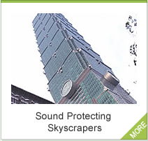 Sound Protecting Skyscrapers