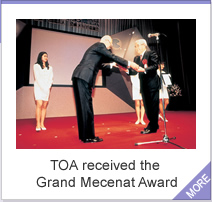 TOA received the Grand Mecenat Award