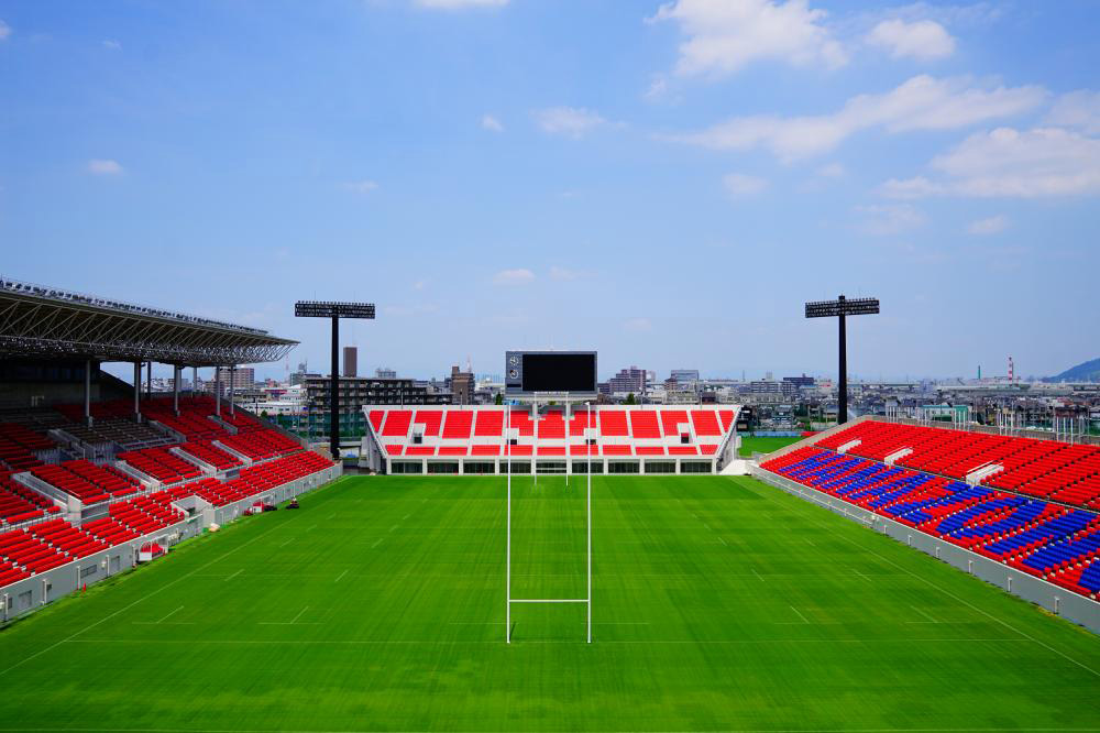 The Higashiosaka Hanazono Rugby Stadium