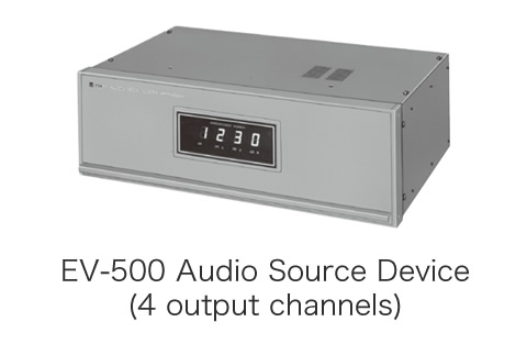 EV-500 Audio Source Device (4 output channels) 