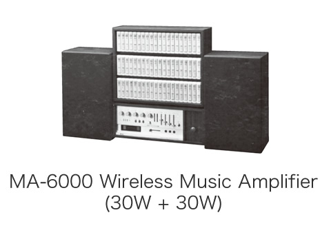 MA-6000 Wireless Music Amplifier (30W + 30W)