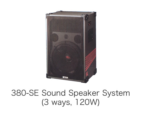 380-SE Sound Speaker System (3 ways, 120W)