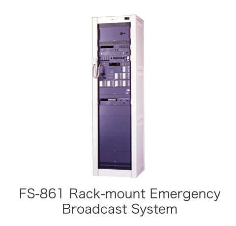 FS-861 Rack-mount Emergency Broadcast System