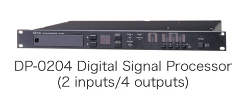 DP-0204 Digital Signal Processor (2 inputs/4 outputs)