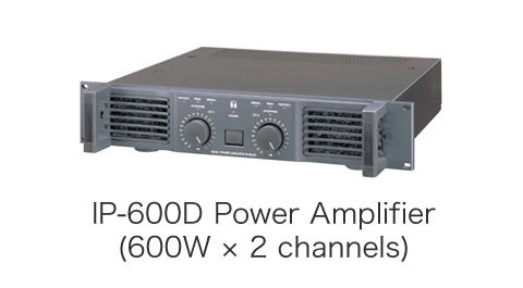 IP-600D Power Amplifier (600W × 2 channels)