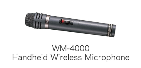 WM-4000 Handheld Wireless Microphone