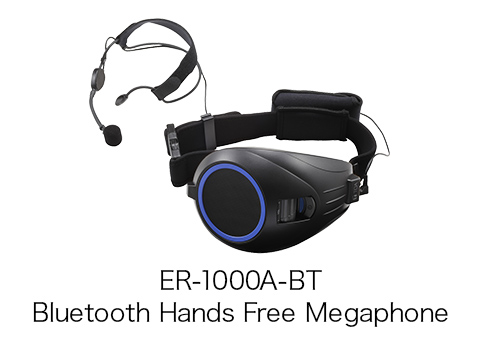 ER-1000A-BT Bluetooth Hands Free Megaphone